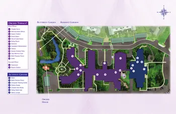 Campus Map of Moorings Park, Assisted Living, Nursing Home, Independent Living, CCRC, Naples, FL 5