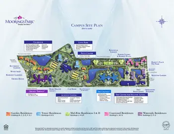 Campus Map of Moorings Park, Assisted Living, Nursing Home, Independent Living, CCRC, Naples, FL 6