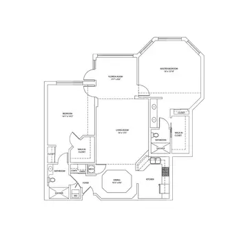 Floorplan of Sandhill Cove, Assisted Living, Nursing Home, Independent Living, CCRC, Palm City, FL 4
