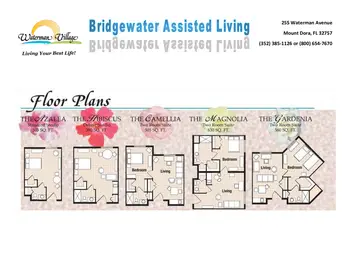 Floorplan of Waterman Village, Assisted Living, Nursing Home, Independent Living, CCRC, Mount Dora, FL 1