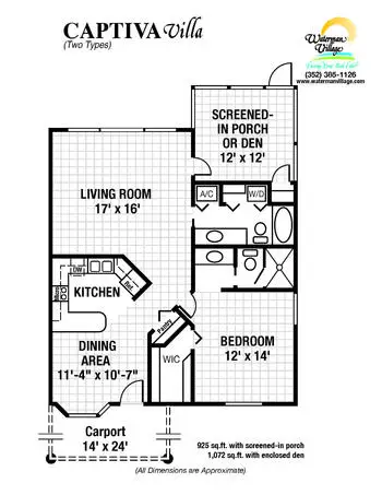 Floorplan of Waterman Village, Assisted Living, Nursing Home, Independent Living, CCRC, Mount Dora, FL 10