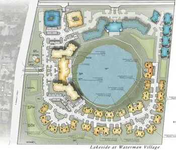 Campus Map of Waterman Village, Assisted Living, Nursing Home, Independent Living, CCRC, Mount Dora, FL 1