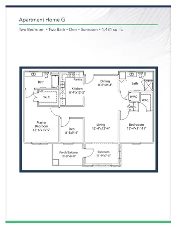 Floorplan of Carlyle Place, Assisted Living, Nursing Home, Independent Living, CCRC, Macon, GA 7