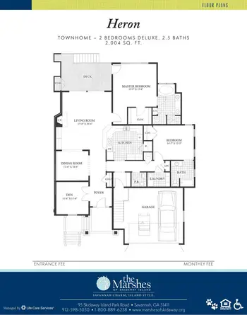 Floorplan of The Marshes of Skidaway Island, Assisted Living, Nursing Home, Independent Living, CCRC, Savannah, GA 4