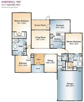 Floorplan of Park Springs, Assisted Living, Nursing Home, Independent Living, CCRC, Stone Mountain, GA 9