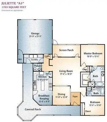 Floorplan of Park Springs, Assisted Living, Nursing Home, Independent Living, CCRC, Stone Mountain, GA 10