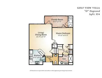Floorplan of Park Springs, Assisted Living, Nursing Home, Independent Living, CCRC, Stone Mountain, GA 14