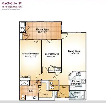 Floorplan of Park Springs, Assisted Living, Nursing Home, Independent Living, CCRC, Stone Mountain, GA 17