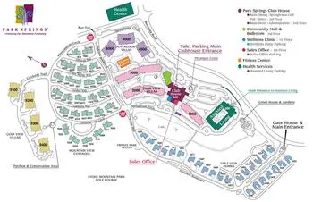 Campus Map of Park Springs, Assisted Living, Nursing Home, Independent Living, CCRC, Stone Mountain, GA 5