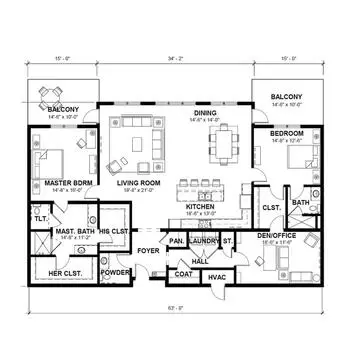 Floorplan of Peachtree Hills Place, Assisted Living, Nursing Home, Independent Living, CCRC, Atlanta, GA 6