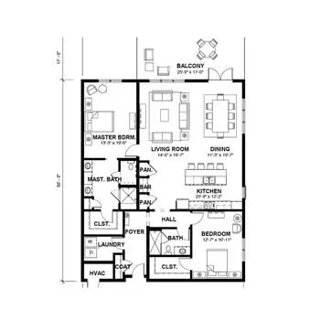Floorplan of Peachtree Hills Place, Assisted Living, Nursing Home, Independent Living, CCRC, Atlanta, GA 8