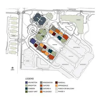 Campus Map of Peachtree Hills Place, Assisted Living, Nursing Home, Independent Living, CCRC, Atlanta, GA 2