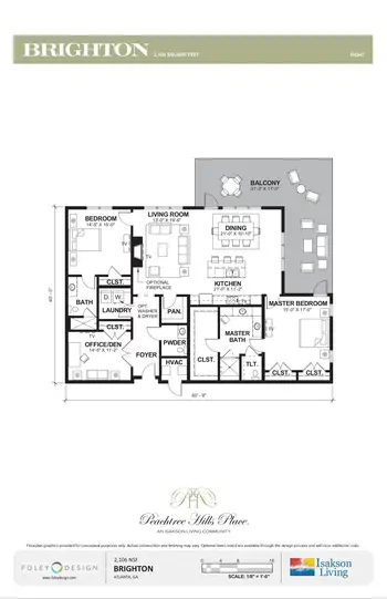 Floorplan of Peachtree Hills Place, Assisted Living, Nursing Home, Independent Living, CCRC, Atlanta, GA 10