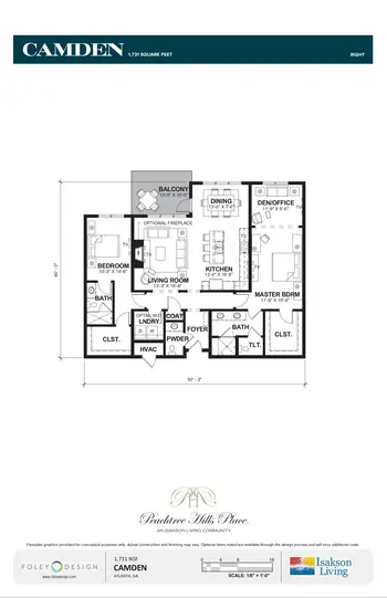 Floorplan of Peachtree Hills Place, Assisted Living, Nursing Home, Independent Living, CCRC, Atlanta, GA 11