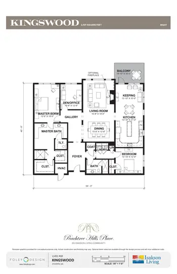 Floorplan of Peachtree Hills Place, Assisted Living, Nursing Home, Independent Living, CCRC, Atlanta, GA 12