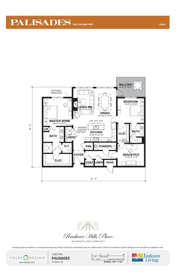Floorplan of Peachtree Hills Place, Assisted Living, Nursing Home, Independent Living, CCRC, Atlanta, GA 15