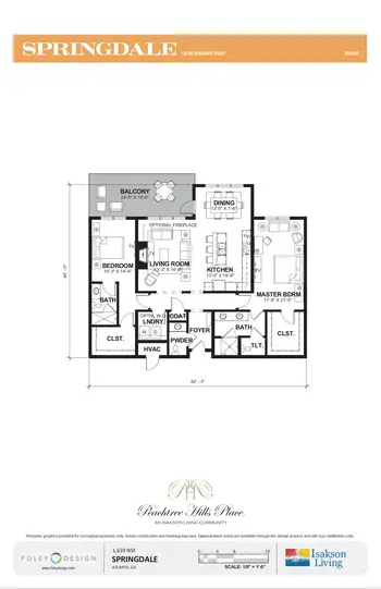 Floorplan of Peachtree Hills Place, Assisted Living, Nursing Home, Independent Living, CCRC, Atlanta, GA 17