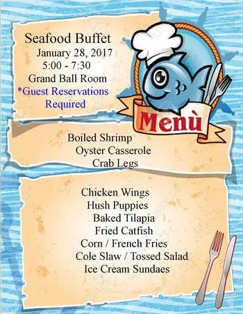 Dining menu of Spring Harbor, Assisted Living, Nursing Home, Independent Living, CCRC, Columbus, GA 3
