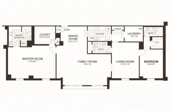 Floorplan of Lenbrook, Assisted Living, Nursing Home, Independent Living, CCRC, Atlanta, GA 19