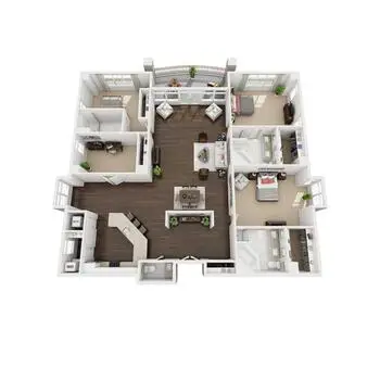 Floorplan of Canterbury Court Atlanta, Assisted Living, Nursing Home, Independent Living, CCRC, Atlanta, GA 14