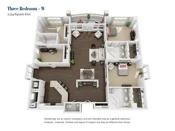 Floorplan of Canterbury Court Atlanta, Assisted Living, Nursing Home, Independent Living, CCRC, Atlanta, GA 20