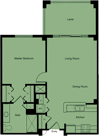 Floorplan of Kahala Nui, Assisted Living, Nursing Home, Independent Living, CCRC, Honolulu, HI 3