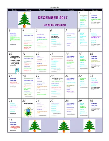 Activity Calendar of Calvin Community, Assisted Living, Nursing Home, Independent Living, CCRC, Des Moines, IA 11