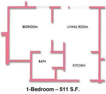 Floorplan of Friendship Village Iowa, Assisted Living, Nursing Home, Independent Living, CCRC, Waterloo, IA 1