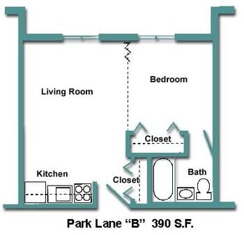 Floorplan of Friendship Village Iowa, Assisted Living, Nursing Home, Independent Living, CCRC, Waterloo, IA 6