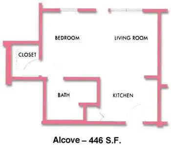 Floorplan of Friendship Village Iowa, Assisted Living, Nursing Home, Independent Living, CCRC, Waterloo, IA 2