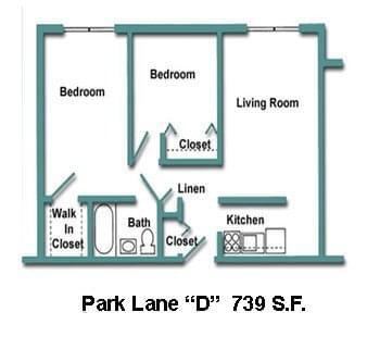 Floorplan of Friendship Village Iowa, Assisted Living, Nursing Home, Independent Living, CCRC, Waterloo, IA 8