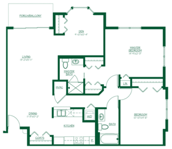Floorplan of Friendship Village Iowa, Assisted Living, Nursing Home, Independent Living, CCRC, Waterloo, IA 14