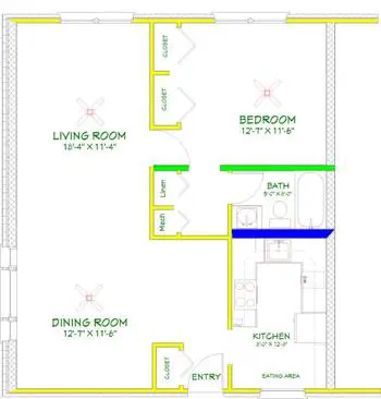 Floorplan of Mayflower Community, Assisted Living, Nursing Home, Independent Living, CCRC, Grinnell, IA 3