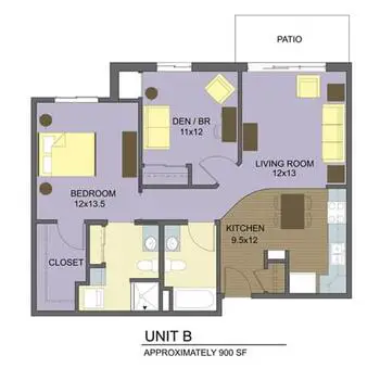 Floorplan of Sunrise Retirement, Assisted Living, Nursing Home, Independent Living, CCRC, Sioux City, IA 2