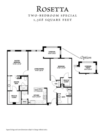 Floorplan of Santa Marta, Assisted Living, Nursing Home, Independent Living, CCRC, Olathe, KS 12