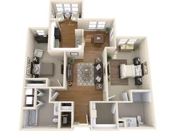 Floorplan of Santa Marta, Assisted Living, Nursing Home, Independent Living, CCRC, Olathe, KS 9