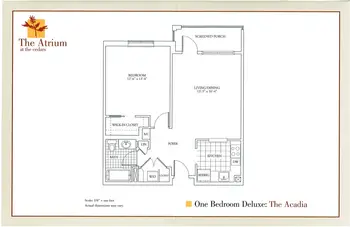 Floorplan of The Cedars Maine, Assisted Living, Nursing Home, Independent Living, CCRC, Portland, ME 1