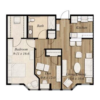 Floorplan of Birch Hill, Assisted Living, Nursing Home, Independent Living, CCRC, Manchester, NH 20