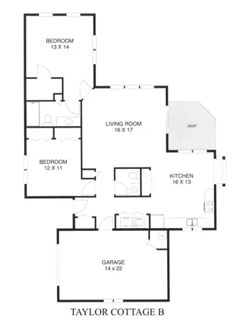 Floorplan of Taylor Community, Assisted Living, Nursing Home, Independent Living, CCRC, Laconia, NH 3