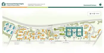 Campus Map of Havenwood Heritage Heights, Assisted Living, Nursing Home, Independent Living, CCRC, Concord, NH 1