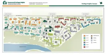 Campus Map of Havenwood Heritage Heights, Assisted Living, Nursing Home, Independent Living, CCRC, Concord, NH 2