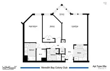 Floorplan of Meredith Bay Colony Club, Assisted Living, Nursing Home, Independent Living, CCRC, Meredith, NH 5
