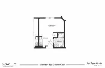 Floorplan of Meredith Bay Colony Club, Assisted Living, Nursing Home, Independent Living, CCRC, Meredith, NH 16