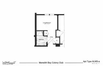 Floorplan of Meredith Bay Colony Club, Assisted Living, Nursing Home, Independent Living, CCRC, Meredith, NH 12