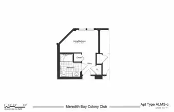 Floorplan of Meredith Bay Colony Club, Assisted Living, Nursing Home, Independent Living, CCRC, Meredith, NH 14