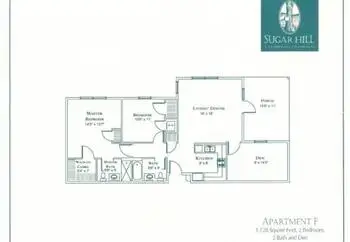 Floorplan of Sugar Hill Retirement Community, Assisted Living, Nursing Home, Independent Living, CCRC, Wolfeboro, NH 6