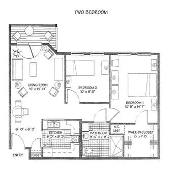 Floorplan of APD Lifecare, Assisted Living, Nursing Home, Independent Living, CCRC, Lebanon, NH 4