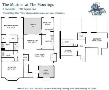 Floorplan of Williamsburg Landing, Assisted Living, Nursing Home, Independent Living, CCRC, Williamsburg, VA 10
