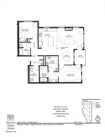 Floorplan of Franke Tobey Jones, Assisted Living, Nursing Home, Independent Living, CCRC, Tacoma, WA 4