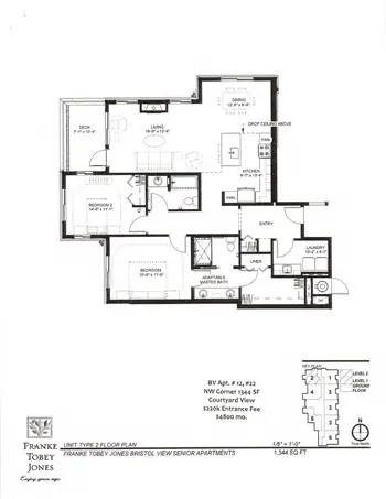 Floorplan of Franke Tobey Jones, Assisted Living, Nursing Home, Independent Living, CCRC, Tacoma, WA 5